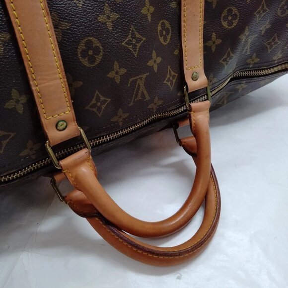Louis Vuitton LV Boston Bag Keepall 60 Brown Monogram 599-073125 - Picture 6 of 9